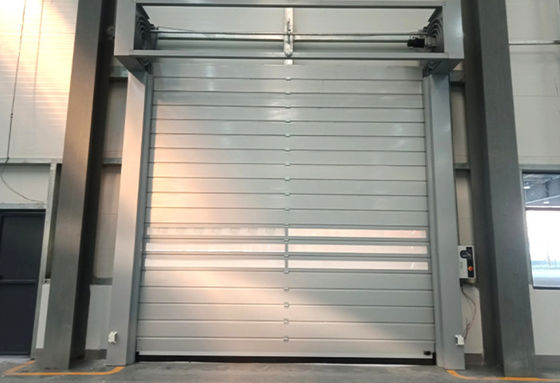 Puertas de persianas de rodillo de alta velocidad en espiral para la industria del automóvil