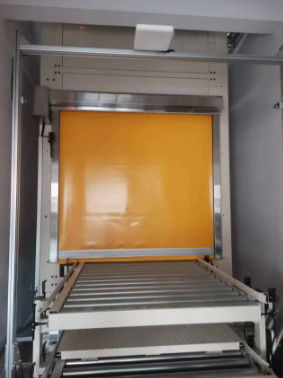 Línea de ensamblaje Puerta rápida industrial 220V / 380V Puertas rodantes de tela de alta velocidad