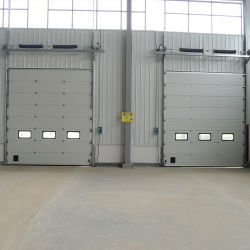 Precio de fábrica Control remoto deslizante de aluminio de acero de seguridad puerta de garaje automática puerta de garaje de motor