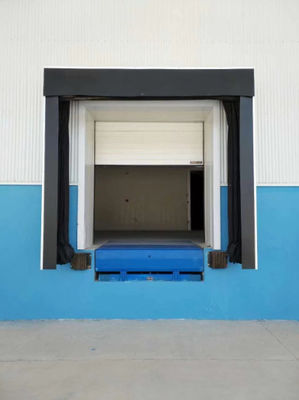 comprar Refugio de embarque mecánico Refugio de puertas de embarque pvc de lona plegadas online manufacture