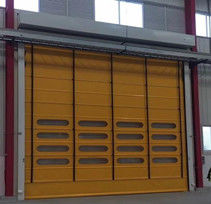 comprar Puertas de rollo de tejido vertical con material de PVC de 12 mm Ideal para aeropuertos industriales y necesidades industriales robustas online manufacture