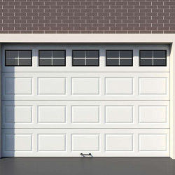 comprar Puertas industriales seccionales de almacén con rieles galvanizados online manufacture