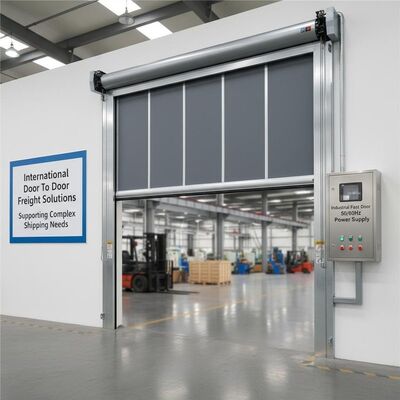 comprar Puerta Rápida Industrial 50 60Hz Soluciones de Carga Internacional Puerta a Puerta que Soportan Necesidades de Envío Complejas online manufacture