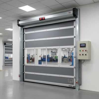 comprar 220V 380V AC Puerta Rápida Industrial Enrollable o Puerta Corredera con Sistema de Control o Activada por Sensor para Uso Industrial online manufacture