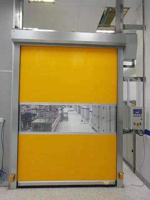 0.75W Puertas rápidas industriales 220V / 380V Puertas rápidas automáticas sin resorte