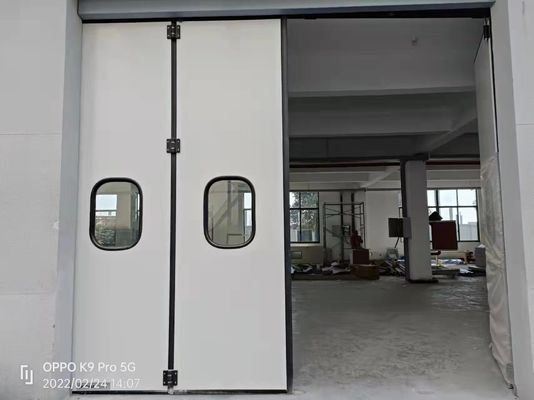 Puertas deslizantes plegables manuales / automáticas de 57 mm espesor del panel de la puerta