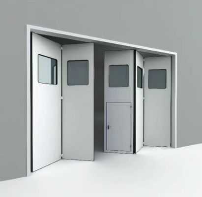 Puertas deslizantes plegables manuales / automáticas de 57 mm espesor del panel de la puerta