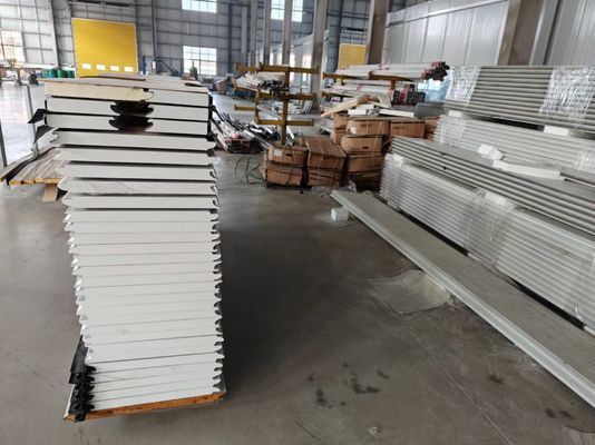 Puertas de garaje seccionales RAL9002 personalizadas con caja de control de interfaz de máquina humana