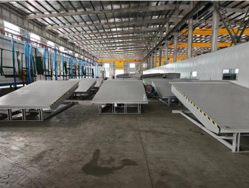 Bloques y niveladores hidráulicos de muelles carga dinámica 6800 kg / carga estática 13600 kg