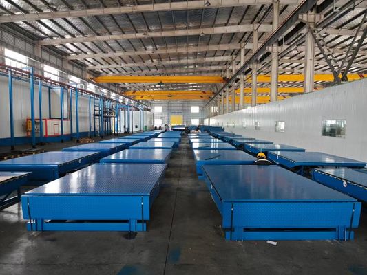 Logística moderna Plataformas eléctricas de carga y descarga