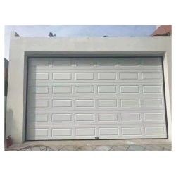 Puerta de garaje de alta calidad de acero de aluminio