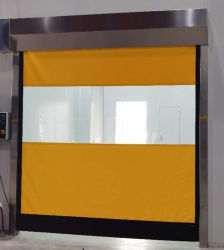 Puertas con persianas de rodillo de alta velocidad de seguridad automática comercial auto reparadas