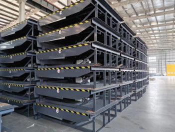 Nivelador automático de muelles para contenedores de carga hidráulicos para muelles o bahías de carga