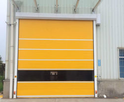 Puertas industriales rápidas de alta velocidad para almacenes de alto tráfico Rápida y segura