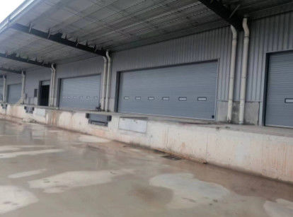 Puertas seccionales industriales personalizadas resistentes a las condiciones climáticas