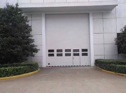 Puertas seccionales por encima de las puertas para almacenes