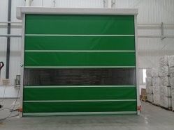 Puertas eficientes de alta velocidad para acceso rápido y control de temperatura