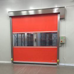 Puertas aisladas automáticas de alta velocidad para soluciones de logística de la cadena de frío