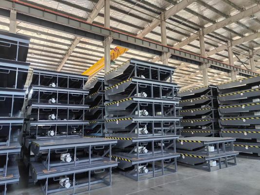 Niveladores de muelle de unidad hidráulica dedicada que compensan eficientemente las diferencias de altura para pisos y rampas de camiones