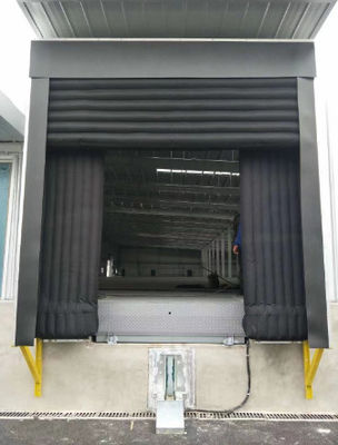 IP54 Bolsa de aire inflables de refugio de muelle de aislamiento térmico para puertos de descarga