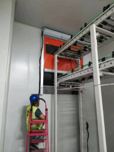 Puerta de persiana de rodillo rápido de alto rendimiento para cintas transportadoras de logística