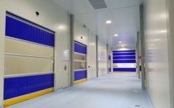 Puertas de alta velocidad diseñadas para uso de alta frecuencia en entornos industriales
