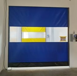 Mejora de la productividad Puerta de alta velocidad de PVC 2 M/s Velocidad de apertura 1000-1500 Abiertos de alta frecuencia